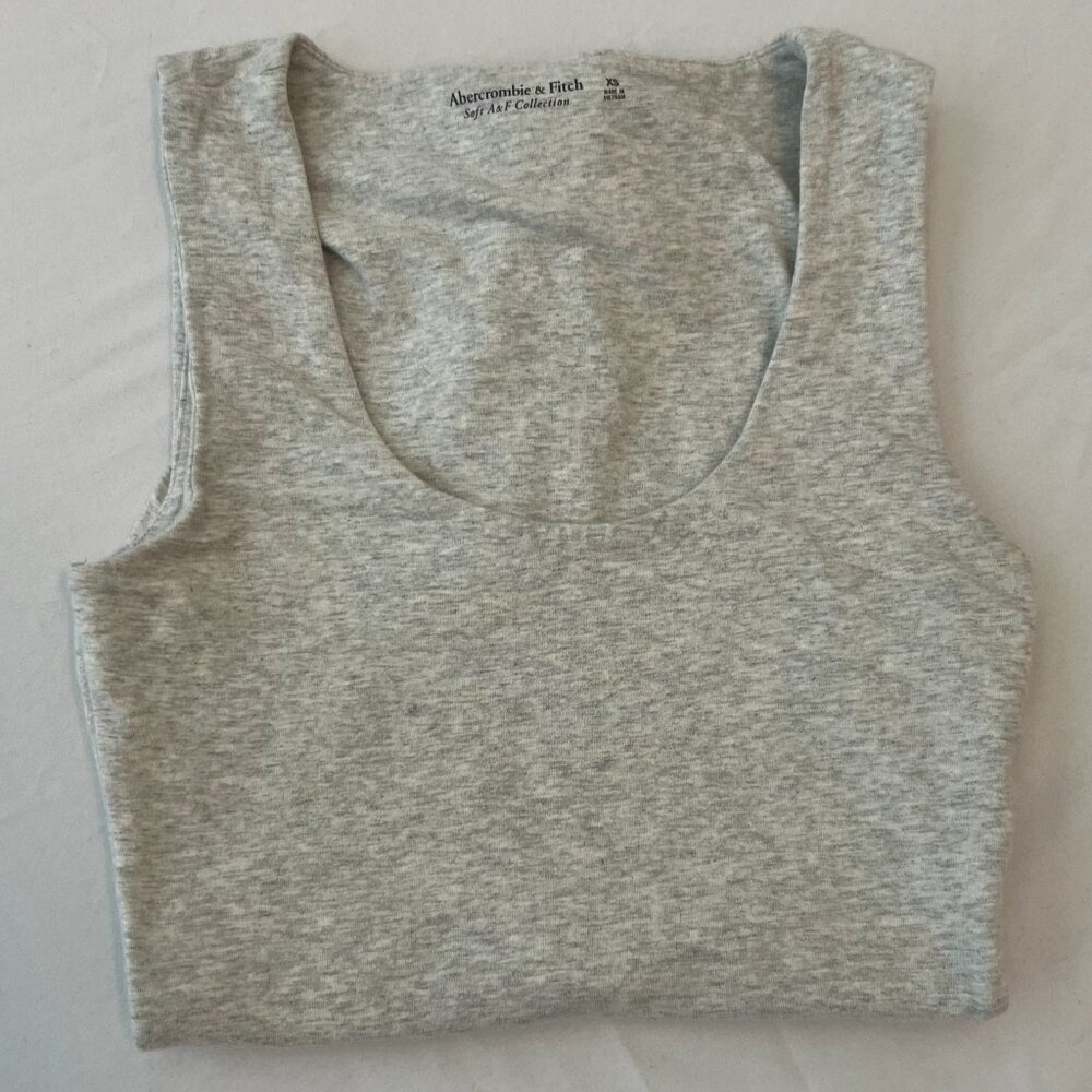 Abercrombie & Fitch SOFT A&F Tank Body Suit Light Grey